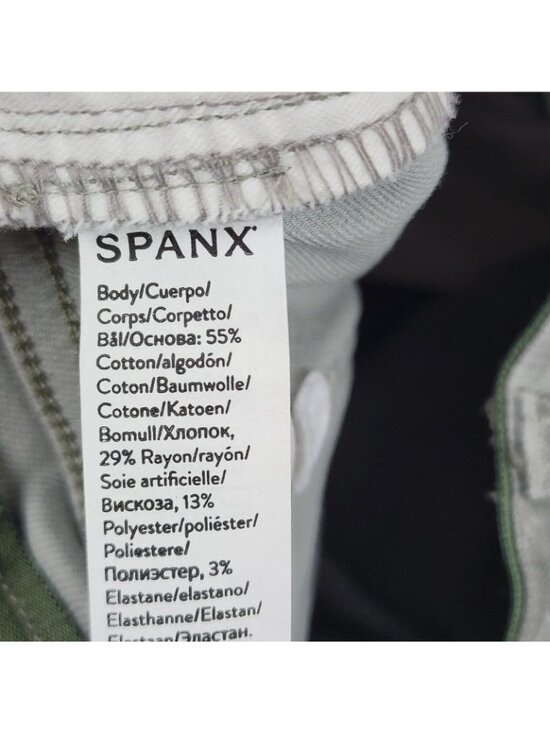 Spanx Pants Womens Large Gray Camo Stretch Twill Ankle Cargo (30x27) 20311Q NWT - Picture 11 of 12